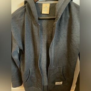 Boys medium size 10/12 grey hoodie